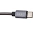 Дата-кабель AKAI разъем Type C 1м оплетка металл серебряный CE-442S 4
