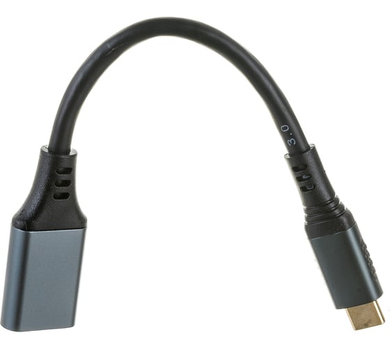 Кабель-переходник Cablexpert USB3.0 OTG Type-C/AF, метал. разъем, медь, Mobile, 15 см, коробка A-USB3C-OTGAF-01