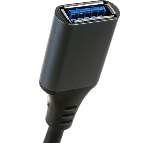 Кабель-переходник Cablexpert USB3.0 OTG Type-C/AF, метал. разъем, медь, Mobile, 15 см, коробка A-USB3C-OTGAF-01