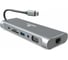 Адаптер интерфейсов Cablexpert USB-C 8-в-1 (Type-C, USB3.1, HDMI,DP,VGA,RJ-45,AUX,кардридер), коробка A-CM-COMBO8-01 2