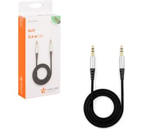 Кабель AIRLINE AUX 3.5 mm Jack - 3.5 mm Jack 0,6м, черный ACH-AUX-60