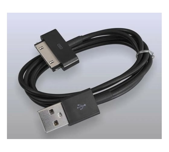 USB кабель Pro Legend Iphone 4, 30 pin, 1м, чёрный PL1350