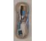 USB кабель Pro Legend Iphone 5, 6s, 8 pin, текстиль, голубой, 1м pl1297 1