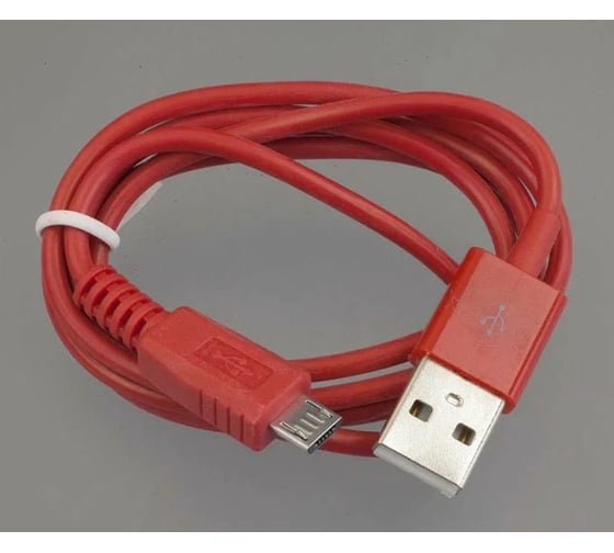 USB кабель Pro Legend micro USB, красный, 1м PL1333