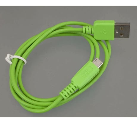 USB кабель Pro Legend micro USB, зеленый, 1м PL1337