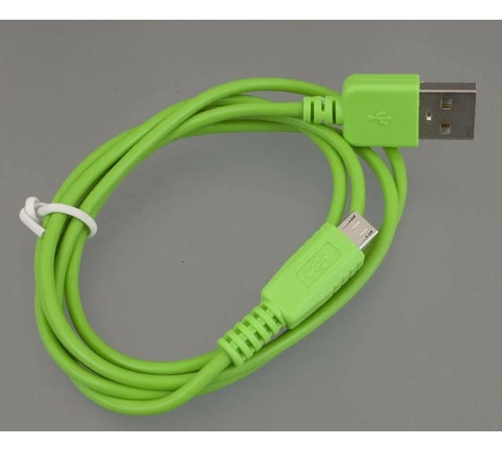 USB кабель Pro Legend micro USB, зеленый, 1м PL1337 1