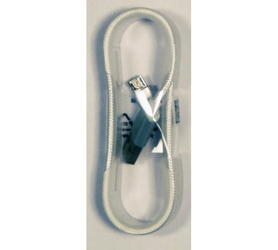 USB кабель Pro Legend micro USB, текстиль, белый, 1.4 м pl1287 1