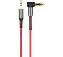 Аудио кабель Hoco Jack 3.5(M)/Jack 3.5(M), угловой, UPA02, 1м, красный, коробка 6957531025672