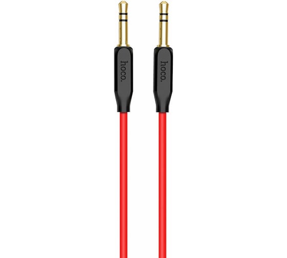 Аудио кабель Hoco Jack 3.5(M)/Jack 3.5(M), UPA11, 1м, черный, коробка 6957531079293
