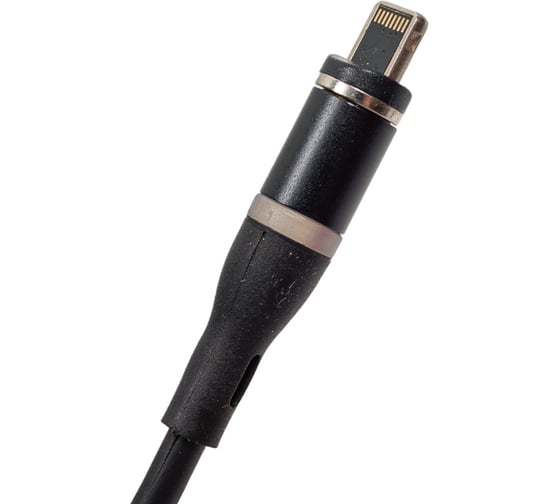 Магнитный кабель Pro Legend USB 2.0 A вилка -Lightning iphone 5/6/7, черный 1 м. PL1150