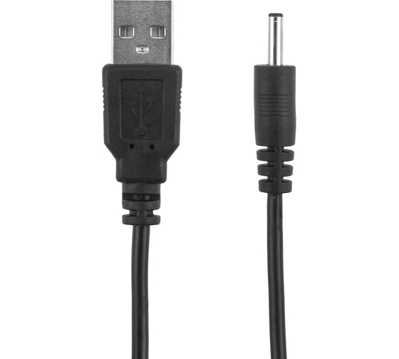 Кабель REXANT USB - DC 3,4x1,4 мм разъем питание 1,5 метра 18-0235