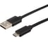 Кабель USB - micro USB REXANT черный металлическая оплетка 1 м 18-4241 2
