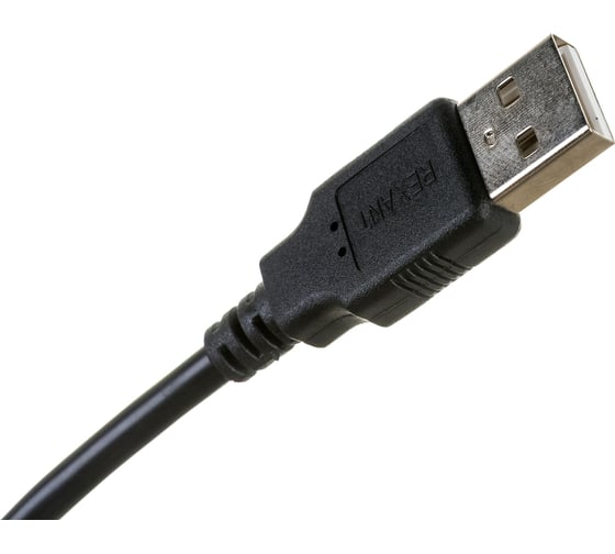 Кабель USB - mini USB REXANT 0.2 метра, черный 18-1131-2