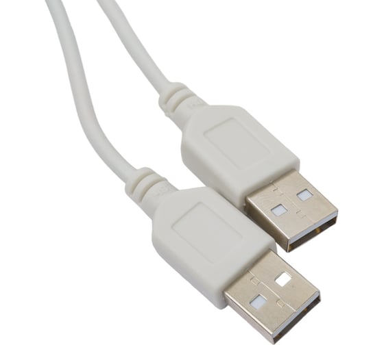 Кабель USB A - USB A REXANT 3 метра, серый 18-1146
