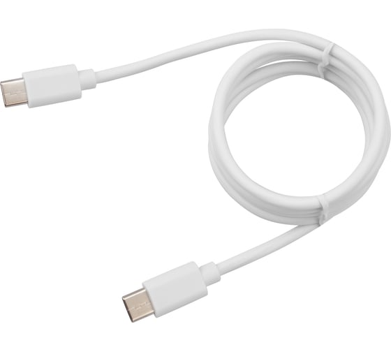 Кабель USB Type-C - Type-C REXANT 3 A 1 м белый 18-1828