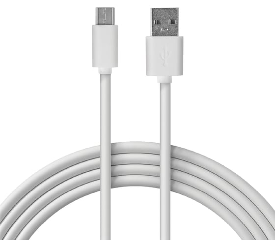 Шнур USB 3.1 type C -USB 2.0 REXANT 1 м белый 18-1881-1