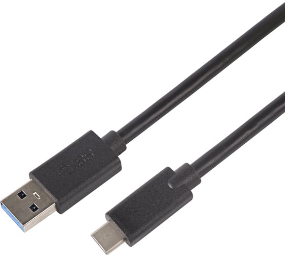 Шнур USB 3.1 type C -USB 3.0 REXANT 1 м черный 18-1880