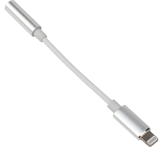 Кабель переходник REXANT с iPhone Lightning 8 pin на AUX 3,5 мм 18-0175