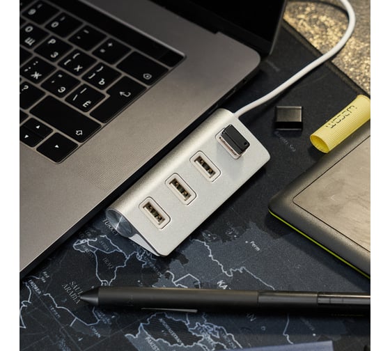 USB разветвитель hub на 4 USB REXANT 18-4106