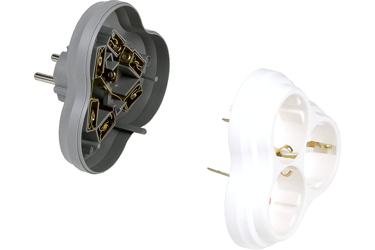 Электрический разветвитель на 3 розетки Alfa 40100009 - выгодная цена ...