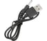 Универсальный кабель LUAZON разъем 3.5 - USB, 0.5 м, чёрный 4487501 1