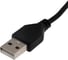 Универсальный кабель LUAZON разъем 5.5 - USB, 0,8 м, чёрный 4487502 5
