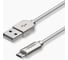 Дата-кабель Deppa Metal USB - micro USB, алюминий, 1. 2м, стальной 72273 1