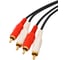 Межблочный кабель PROCAST cable 2RCA/2RCA.5 2RCA m-2RCA m, длина 5m, цвет черный НФ-00000418 4