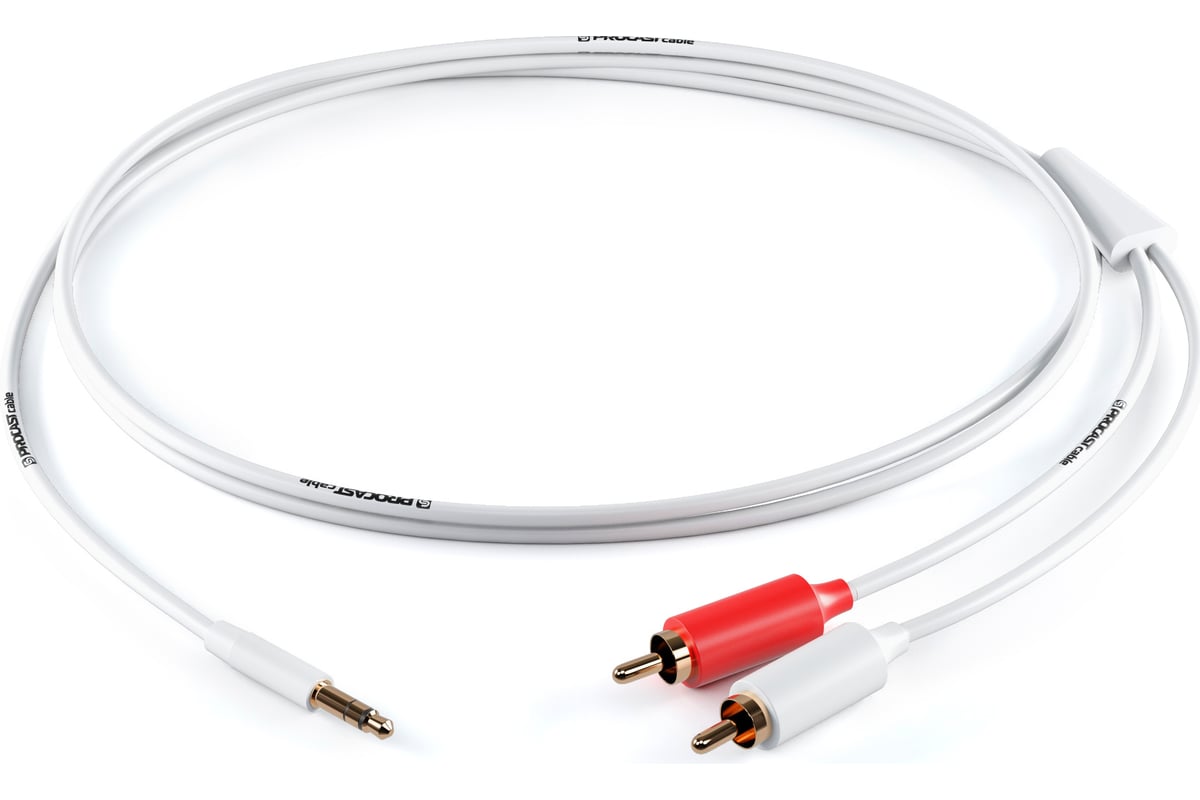 Кабель Audio(m) 3.5mm - 2RCA(m), 2m AV116 (10584) UGREEN