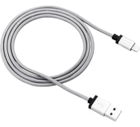 Кабель Canyon MFI-3 Lightning-USB 2.0 MFI 1 м, Grey CNS-MFIC3DG