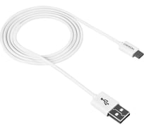 Кабель Canyon UM-1 micro-USB/USB, 1 м White CNE-USBM1W