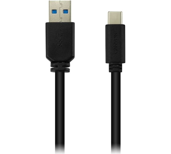 Кабель Canyon UC-2 USB Type-C/USB, 1 м Black CNE-USBC4B 1