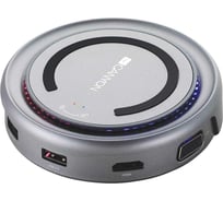 Мультипортовый адаптер Canyon с беспроводной зарядкой DS-7 CNS-TDS07DG