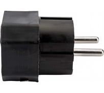 Блок на 2 гнезда TDM ELECTRIC 2П 2,5 А 250 B под плоскую вилку черный SQ1806-0306