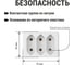 Блок на 3 гнезда TDM ELECTRIC 2П 2,5 А 250 B под плоскую вилку белый SQ1806-0205 3