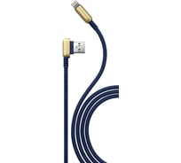 Дата-кабель Red Line Loop USB - Lightning, синий УТ000016348