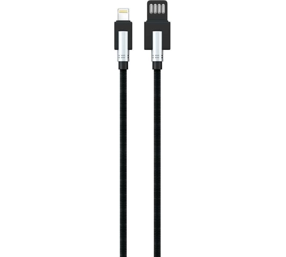 Дата-кабель Red Line Rare USB - Lightning, черный УТ000016014 1