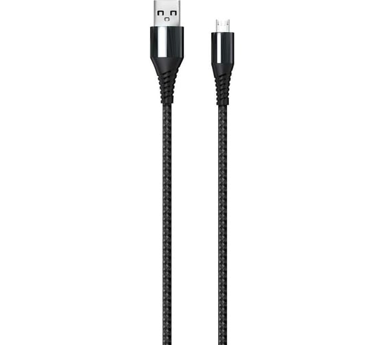 Дата-кабель Red Line Razor USB - Micro USB, черно-серый УТ000015532 1