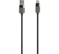 Дата-кабель Red Line Rhombus USB - Type-C, черный УТ000014190