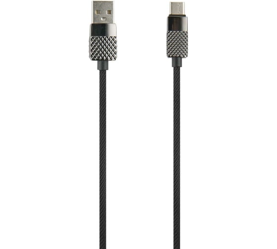Дата-кабель Red Line Rhombus USB - Type-C, черный УТ000014190 1