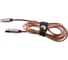 Дата-кабель Red Line S7 USB - 8 - pin для Apple, металлическая обмотка, розовый УТ000010470 2
