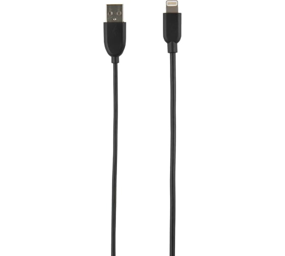 Дата-кабель Red Line USB - 8 – pin для Apple, черный УТ000008646 1