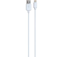 Дата-кабель Red Line USB - 8 – pin для Apple, белый УТ000006493