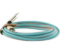 Дата-кабель Red Line USB - Type-C (2 метра) оплетка "экокожа", синий УТ000014169