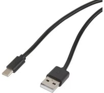 Дата-кабель Red Line USB - Type-C (2 метра), 2A, черный УТ000024664