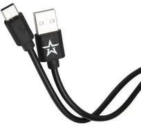 Дата-кабель Red Line USB - Type-C, черный, Армия России УТ000017392