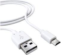 Дата-кабель Red Line USB - micro USB, белый УТ000008647