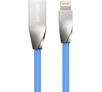 Дата-кабель Red Line SMART HIGH SPEED USB - 8-pin для Apple, синий УТ000010036