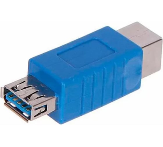 Переходник Red Line USB 3.0 USB-A Female - USB-B Female, синий УТ000029558