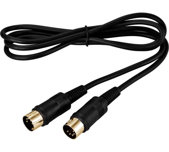 Кабель REXANT DIN 5 Pin - DIN 5 Pin 1,5 м Gold 17-2522
